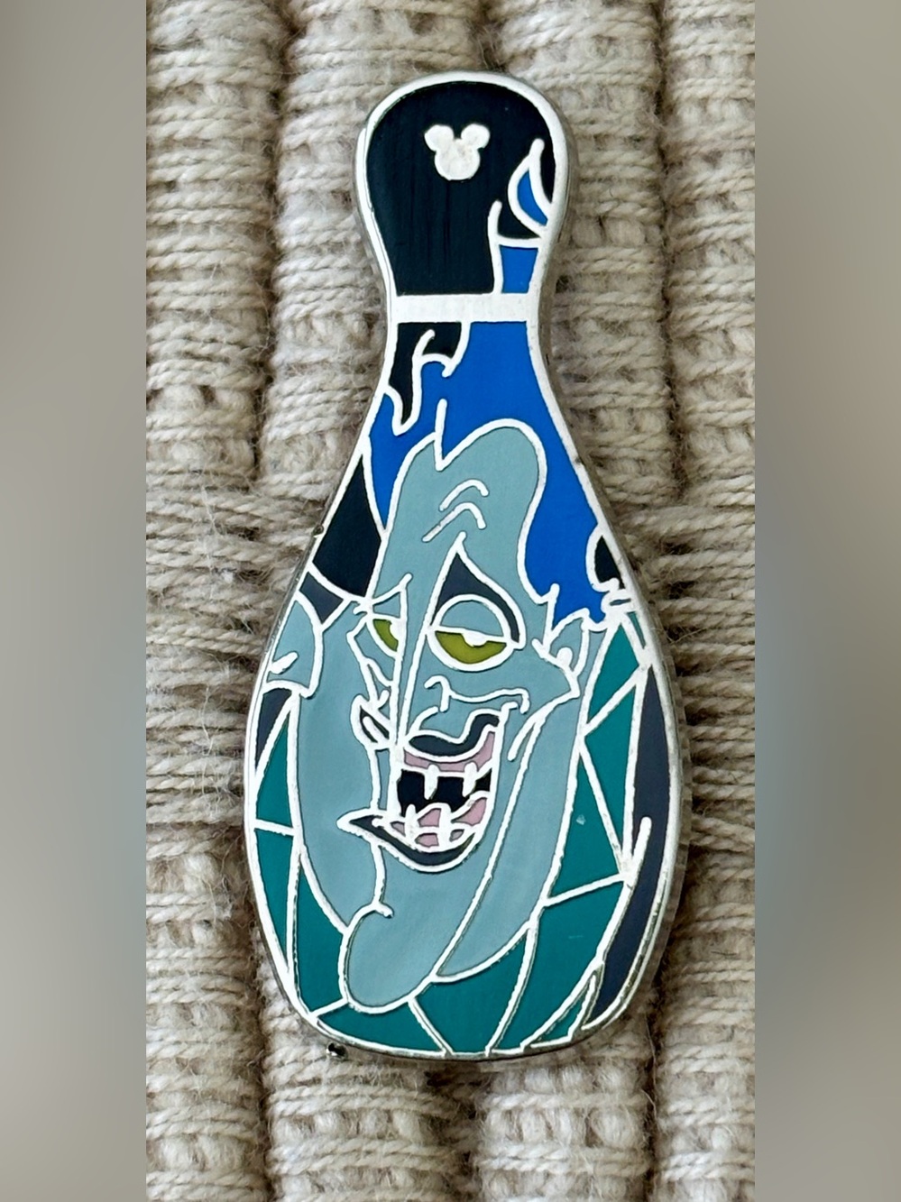 DISNEY 2008 Disneyland Hercules Hades Villains Bowling Pin